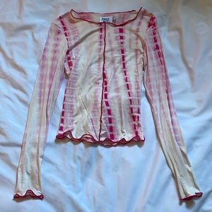 Pink princess polly top